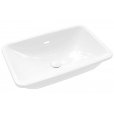 Villeroy & Boch Loop & Friends umywalka wpuszczana w blat 67,5x45 cm z przelewem z powłoką CeramicPlus, weiss alpin - 846667_O1
