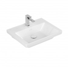 Villeroy & Boch Subway 3.0 Umywalka meblowa 650 x 470 mm Weiss Alpin - 827449_O1