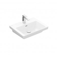 Villeroy & Boch Subway 3.0 Umywalka meblowa 55x44 cm z otworem bez przelewu biała - 827500_O1