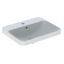 Geberit VariForm umywalka wpuszczana w blat prostokątna 55x45 z otworem na baterię - 880921_O1