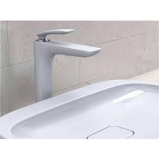 Kludi BALANCE Bateria umywalkowa wysokość 272 mm L biały/chrom DN 10 - 460442_O1
