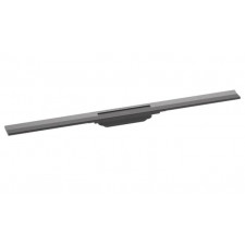 Hansgrohe RainDrain Flex el. zewn. odpływu 90 cm do przycięcia podłogowy czarny chrom szczotkowany - 828927_O1