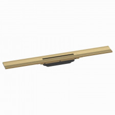 Hansgrohe RainDrain Flex el. zewn. odpływu 70 cm do przycięcia ścienny brąz szczotkowany - 828947_O1