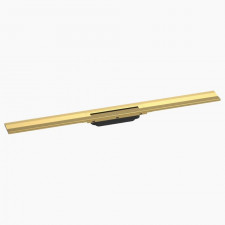 Hansgrohe RainDrain Flex Element zewnętrzny odpływu 900 z możliwością przycięcia i do montażu przy ścianie złoty optyczny polerowany - 828966_O1