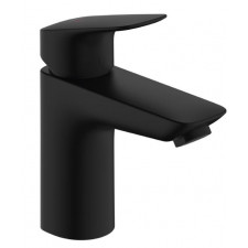Hansgrohe Logis Jednouchwytowa bateria umywalkowa 100 CoolStart bez kompletu odpływowego Czarny Matowy - 896067_O1