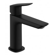 Hansgrohe Logis Jednouchwytowa bateria umywalkowa 110 Fine bez kompletu odpływowego Czarny Matowy - 896080_O1