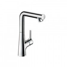 Hansgrohe Talis S New Jednouchwytowa bateria umywalkowa (XL) 210 z obrotową wylewką, z k. odpływowym, chrom - 572660_O1
