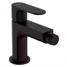 Hansgrohe Rebris S Jednouchwytowa bateria bidetowa z kompletem odpływowym Czarny Matowy - 858787_O1