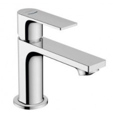 Hansgrohe Rebris E Bateria bez mieszacza 80 z uchwytem dźwigniowym do wody zimnej lub zmieszanej bez kompletu odpływowego Chrom - 858827_O1