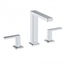 Hansgrohe Tecturis E 3-otworowa bateria umywalkowa 150 z kompletem odpływowym Push-Open Chrom - 896217_O1