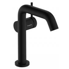 Hansgrohe Tecturis S Jednouchwytowa bateria umywalkowa 150 Fine, CoolStart z kompletem odpływowym Push-Open Czarny Matowy - 896307_O1