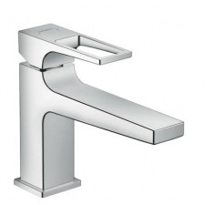 Hansgrohe Metropol jednouchwytowa bateria umywalkowa (S) 100 z kpl. odpływowym Push-Open, uchwyt loop - 763931_O1