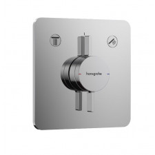 Hansgrohe DuoTurn Q Bateria z mieszaczem, podtynkowa do 2 odbiorników Chrom - 896032_O1