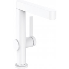 Hansgrohe Finoris bateria umywalkowa 230 z obrotową wylewką i korkiem Push-Open biały matowy - 829146_O1