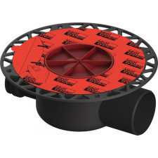 Tece Drainpoint S odpływ DN 70 poziomy, z kołnierzem uniwersalnym Seal System