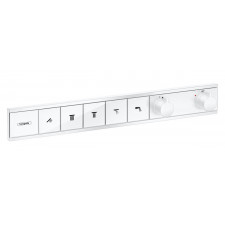 Hansgrohe RainSelect Bateria termostat do 5 odbiorników montaż podtynkowy el. zewn. Biały Matowy
