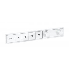 Hansgrohe RainSelect Bateria termostat do 4 odbiorników montaż podtynkowy el. zewn. Biały Matowy