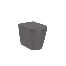 Roca Inspira Round miska wc stojąca rimless btw 560x370 onyx