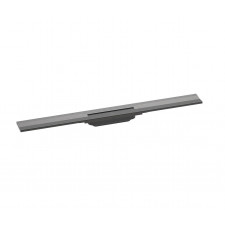 Hansgrohe RainDrain Flex el. zewn. odpływu 100 cm przyścienny czarny chrom szczotkowany