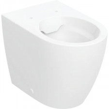 Geberit Miska stojąca iCon, ukryte mocowania, przylegająca do ściany, Rimfree, 56cm,