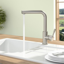 Villeroy & Boch Modern Steel bateria kuchenna zlewozmywakowa Solid stainless steel