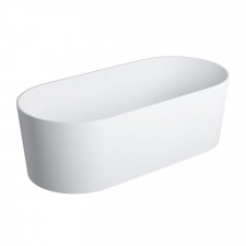 Omnires Ovo Wanna Wolnostojąca Marble+, 160X75 Cm, Z Syfonem