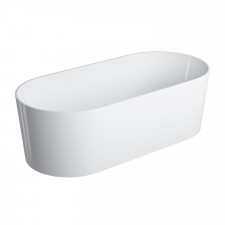 Omnires Ovo Wanna Wolnostojąca Marble+, 160X75 Cm, Z Syfonem