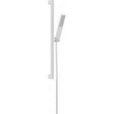Hansgrohe Pulsify E Zestaw prysznicowy 100 1jet EcoSmart z drążkiem 65 cm Biały Matowy