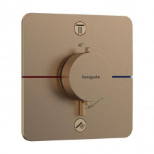 Hansgrohe ShowerSelect Comfort Q Bateria termostat podtynkowa do 2 odbiorników Brąz Szczotkowany