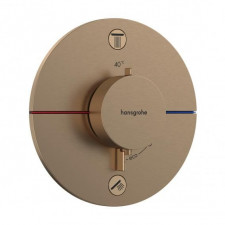 Hansgrohe ShowerSelect Comfort S Bateria termostat podtynkowa do 2 odbiorników Brąz Szczotkowany