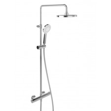 Villeroy & Boch System prysznicowy z trzema rodzajami strumienia Chrome