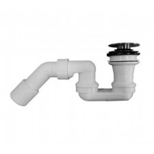 Villeroy & Boch Zawór Push-to-Open bez funkcji przelewu Black Matt