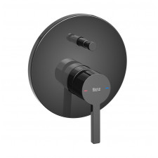Roca Naia black bateria 2 wy (wann-prysz) podtynkowa (rocabox a525869403)
