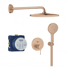 Grohe Essence zestaw podtynkowy prysznicowy 2 func deszczownica 310 brushed warm sunset