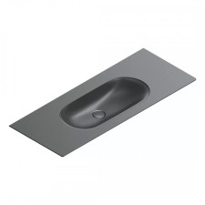 Catalano Sfera umywalka 125x50 1/o czarny mat