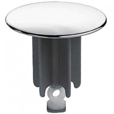 Tres korek z ozdobnym dodatkiem do syfonu automatycznego średnica 63 mm 1,1/4” chrom - 473015_O1