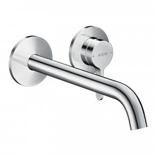 Axor One Jednouchwytowa bateria umyw. z wylewką 220 mm podtynkowa Stal Szlachetna Optyczna