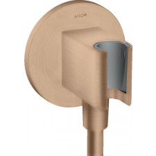 Axor ShowerSolutions Axor ShowerSolutions Przyłącze węża prysznicowego z uchwytem, okrągłe