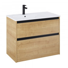 Roca Gap Umywalka meblowa asymetryczna slim UNIK 80x46 cm LEWA