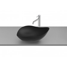 Roca Ohtake Umywalka nablatowa 54x37,5x18,5 cm CZARNY MAT