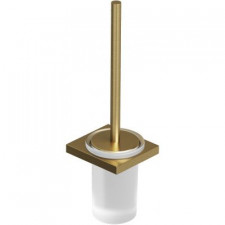 Kludi Vela C zestaw ze szczotką do WC Brushed Gold