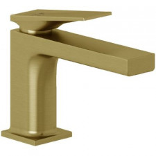 Kludi Decus bateria umywalkowa 85, zestaw odpływowy PUSH-OPEN, EcoPlus Brushed Gold