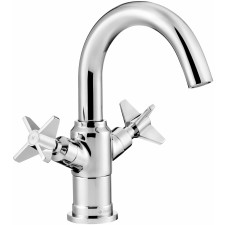Deante temisto chrom bateria umywalkowa M z korkiem click-clack - 832753_O1