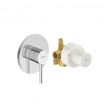 Duravit Circle Zestaw z baterią do montażu podtynkowego Chrom błyszczący - 903339_O1