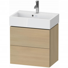 Duravit L-Cube Szafka podumywalkowa wisząca 58,4x39,1x54,4 cm dąb śródziemnomorski - 841115_O1