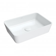 Omnires Parma Umywalka Nablatowa Marble+, 50X35Cm, biała Połysk - 844300_O1