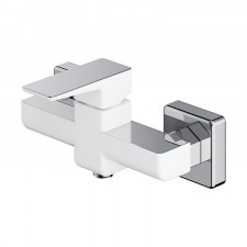 Omnires Parma bateria prysznicowa, chrom & biały połysk - 782736_O1