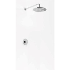 Kohlman Axel Zestaw prysznicowy podtynkowy z deszczownicą 30 cm chrom  - 831985_O1