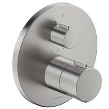 Duravit Termostatyczna bateria prysznicowa podtynkowa dla dwóch odbiorników stal nierdzewna - 903398_O1