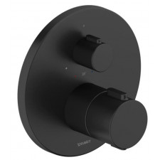 Duravit Termostatyczna bateria prysznicowa podtynkowa dla 1 odbiornika czarny mat - 903404_O1